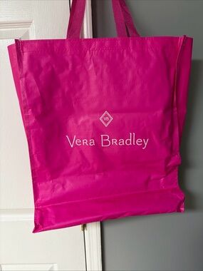Vera Bradley Hot Pink Logo Tote